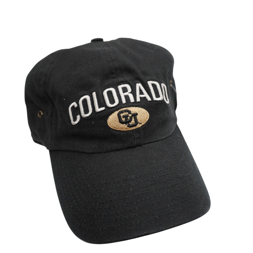 Colorado Buffaloes Hat Mens OSFA Black CU Strapback NWT Sports Specialties